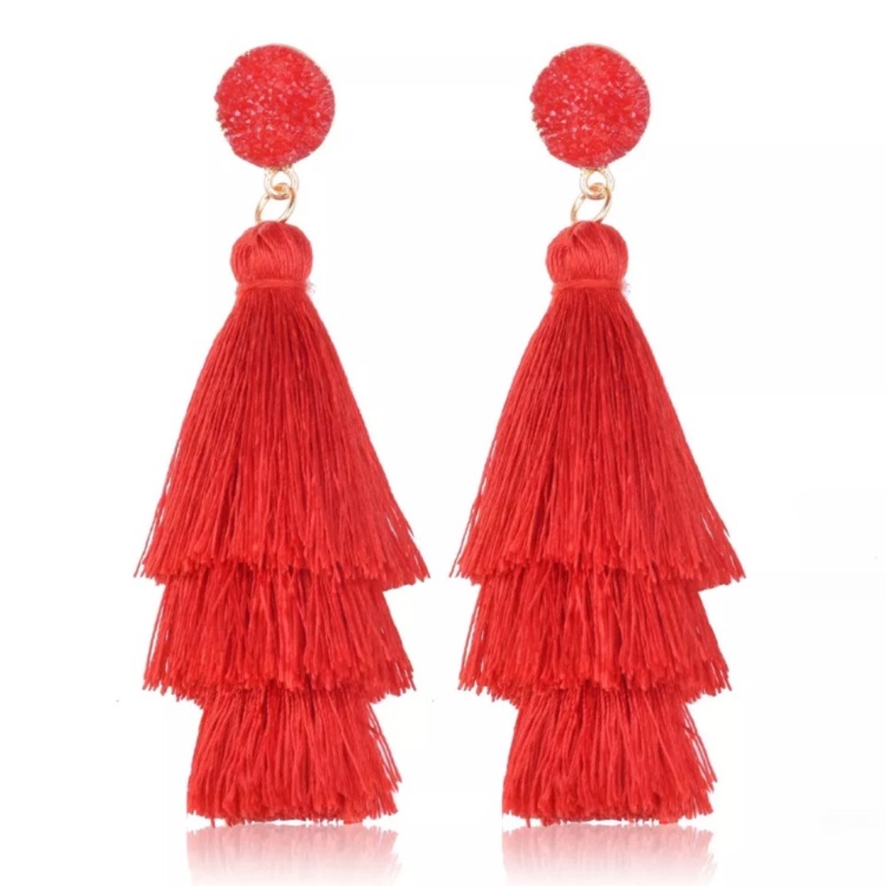Tassel earrings - Picture 1 of 3